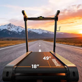 Vitalwalk Foldable Walking Pad Treadmill with Incline 20%/25% Auto, 49"x18"