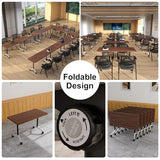 Folding Conference Table, 6 Pack