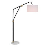 Renwil Wroxton 71" Length Floor Lamp, Matte Black