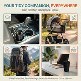 Trash Trapper Car Trash Can Cup Holder | Mini Car Trash Can
