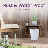 Superio 4.5 Gallon Plastic Trash Can, Waste Bin for Home, Kitchen, Office, Bedroom