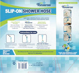 Shower Hose: Slip-On, No-Install Attachment for Shower Cleaning, Babies Rinseroo