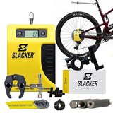Slacker MTB Starter Suspension Tuning Kit – Digital Sag Tool & Portable Bike Tool for Precise MTB Sag Setup – One-Person Axle Measurement System – Bike Suspension Tool for Forks & Rear Shocks