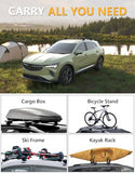 Tuyoung 300lbs Roof Rack Cross Bars Compatible with Buick Envision 2021-2026 (with Flush Side Rails), Lockable Aluminum Roof Rails Crossbars Bars Rooftop Cargo Carrier Luggage Black