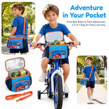 Kids Bike Basket - Bike Basket Front Fits Most Bikes & Scooters - Blue