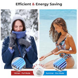 CAMPLUX Tankless Water Heater - 2.64GPM Portable Propane Heater for Off Grid, Camping, Outdoor Shower - 68,000 BTU - BW264B - Black