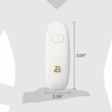 Battery Operated Electric Can Opener with Automatic Cutting for Hands Free Kitchen Use (White)