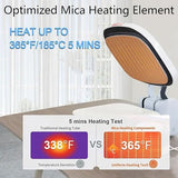 2 in 1 Heat Press Machine for T-Shirts and Hats, 15x12 Inch Professional T-Shirt Press Machine for Sublimation