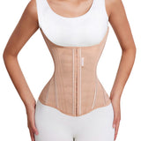 MISTHIN Waist Cincher Trimmer Belt Girdle Workout Shapewear Tummy Control Shaper Waist Trainer for Women (Brown, X-Large)