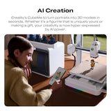 Creality SPARKX i7 Combo 3D Printer Bundle with Creality RFID PLA White Hyper