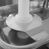 1.5HP Electric Stainless Steel Commercial Grade Meat Grinder & Sausage Stuffer 1100 Watts 485 LBS Per/Hr ZICA