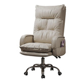 Gaming Chairs for Adults, Office Chair Home Office Desk Chairs Boss Chair Computer Sofa Chair Can Lie Leisure Desk Chairs with Wheels, Lift Desk Chair for Living Room Bedroom (Color : Beige)