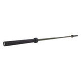 Fitvids 7ft Olympic Barbell 45LBS for Weightlifting and Powerlifting, 2 Inch Strength Training Bar with Needle Bearings, Green