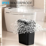 3Pack Bathroom Small Trash Can with Lid, 2.6 Gallon Touchless Automatic Garbage Can