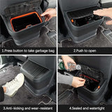 PACEWALKER Car Trash Can for Toyota Sienna 2024 2023 2022 2021 Modification Waterproof in- Trash can for Toyota