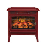 duraflame Freestanding Electric Fireplace Stove Heater with 3D Flame Effect for 1,000 Sq. Ft. Cinnamon
