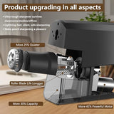 Heavy Duty Electric Pencil Sharpener – 6-Hole Design, Auto Start/Stop, Large Shavings