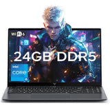 Laptop with Windows11,24GB DDR5 512GB SSD,Intel i5 Processor (Up to 4.5GHZ)