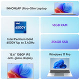 2026 New Laptop, 16GB RAM 256GB SSD 15.6" Laptop Computer