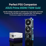 ASUS Prime AMD Radeon RX 9070 16GB GDDR6 OC Edition Graphics Card, AMD, (PCIe 5.0, HDMI/DP 2.1, 2.5-Slot Design, axial-tech Fans, Dual Ball Fan Bearings, Dual BIOS, GPU Guard), 3 Year Warranty