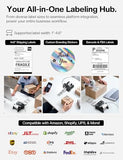 Phomemo Thermal Label Printer Upgraded with Touchable Screen, Shipping Label Printer for Small Business