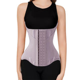 MISTHIN Waist Cincher Corset Sport Girdle Trimmer Double Belt Wrap Waist Trainer Shaperwear Tummy Control Shaper for Women (Purple, XX-Large)
