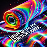 Teal Cyan Turquoise UV Glow Neon Oil Slick Mens Graphic T-Shirt Medium Reactive Blacklight Rave Festival Tee Short Sleeve Party EDM Club Streetwear Abstract Liquid Art Print Tee