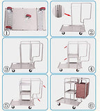 Car Service Car Utility Vehicle Multifunction Portable Trolley Home Heavy Duty Janitorial Cleaning Trolley on Wheels