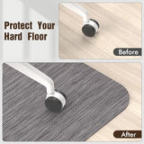 Blvornl Office Chair Mat for Hardwood Floor, 36" x 48" Desk Computer Chair Mat for Hard Wood and Tile Floor, Large Anti-Slip