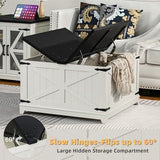 Joaxswe Farmhouse Coffee Table Set 3, End Table and Coffee Table