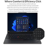 Lenovo ThinkPad E16 Gen 3 Laptop Computer for Business Office Work, Data Processing