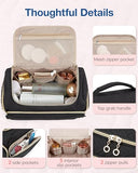 Travel Bag for Toiletries, Makeup Cosmetic Travel Bag with Handle BAGSMART