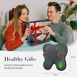CuPiLo Cordless Back Massager FSA Eligible HSA, Shiatsu Neck Massager with Heat for Muscle Pain Relief, Kneading Massage Pillow for Neck, Back, Shoulder, Birthday Day Gifts for Women Men