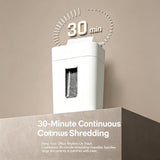 Automatic Manual Dual Mode Paper Shredder 100 Sheets Office Document Shredder