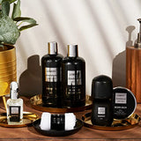 Gifts for Men, Fathers Day Gifts for Dad Body And Wash Gift Set Beard Kit and Body Care, Sandalwood Spa Baskets, Bath and Beard Grooming Kit, for Husband, Beard Balm Growth Oil