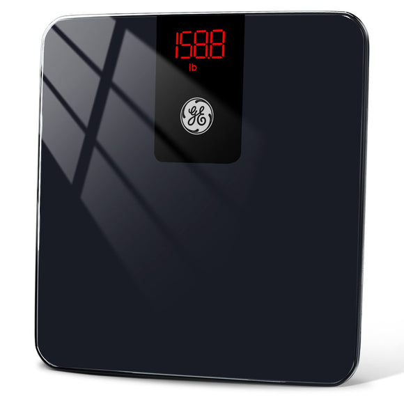 Accurate Bluetooth Body Weight and BMI - Electronic Black Scale GE