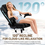 Hayelf Ergonomic Office Chair, PU Leather High Back Executive Chair