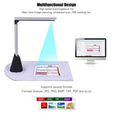 QERTYHJK A4 Portable High Speed Book Picture Document Camera Scanner 5 Mega-Pixel High-Definition
