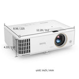 BenQ TH685P | 1080p Gaming Projector | 4K Supported | 120hz Refresh Rate | 3500 Lumens | 8.3ms Low Latency