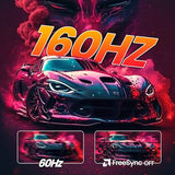 CRUA 32" 4K UHD 160Hz Curved Gaming Monitor, 1500R