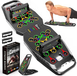 Bbtops Foldable Push UP Board,20-in-1 Portable Push up Bar at Home Gym,