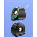 NJJOWRQ Computer Speaker for Laptop PC Phones Subwoofer Music Player Audio Speakers Deep Bass