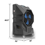 Polar Blades Polar Jet 18" - 7650 CFM Cooler with Variable Speeds, 32 Gal Water Tank With 3,175 ft² Coverage Patio, Basement, Office & More