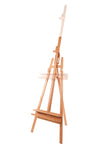 Mabef M/11 Wooden Lyre Easel, Adjustable Indoor Artist Easel, Beech Wood, Holds Up to 22 lbs, Height Adjustable Canvas Support