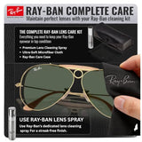 Ray-Ban x Dolce Gabbana Edition RB3138M SHOOTER Aviator Sunglass with Kit