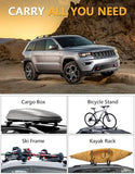 Tuyoung 300lbs Roof Rack Cross Bars Compatible with Jeep Grand Cherokee 2011-2021 with Grooved Side Rails, All-Aluminum Heavy Duty Metal Lock Roof Rails Crossbars Luggage Racks Kayak Bike Accessories