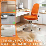 Clear Chair Mat for Hard Floors, Heavy Duty Anti-Slip Plastic Mats Wood/Tile Protector for Rolling Chair