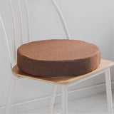 Memory Foam Seat Cushion - Non-Slip Indoor/Outdoor Chair Pad for Sofa, Office, Car - Comfortable Round Seat Pillow (45x45cm, 8cm Thick)