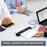 Workforce Es-50 Portable Document Scanner for Laptop - Complete Bundle for Pc and Mac