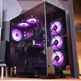 CyberPowerPC Gaming PC, AMD Ryzen 9 9900X, GeForce RTX 5070 12GB